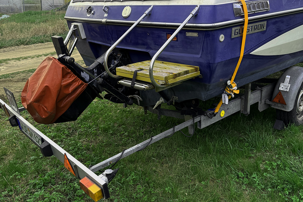 Przyczepa podłodziowa